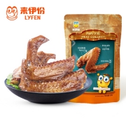 京东PLUS会员：来伊份 甜辣鸭翅膀125g/袋*12件