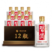 酒厂直采！习酒 真情谊 光瓶小酒 53度 酱香型白酒 100ml*12瓶 150元包邮