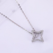 精致时尚！SWAROVSKI 施华洛世奇 跳动的心 5349654 四角星星项链