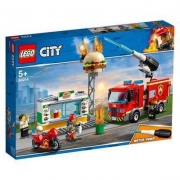 百亿补贴：LEGO 乐高 City 城市系列 60214 汉堡店消防救援