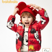 反季好价：Balabala 巴拉巴拉 儿童印花羽绒服 139.95元包邮（需用券）