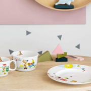 国内售价800元！Villeroy & Boch  德国唯宝 稚趣小熊 儿童餐具系列套装3件套 到手￥240.83