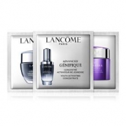 10点：LANCOME 兰蔻  小黑瓶1ml 雪花霜1.5ml 发光眼霜1ml