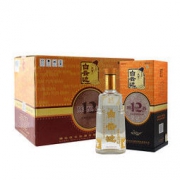 白云边 白酒 十二年陈酿 浓酱兼香型 42度 500ml*6瓶 整箱装（需用券）