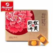 华美 金秋如意 月饼 铁盒420G 送礼袋