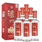 降30元！泸州老窖 福运双禧 52度浓香型 480mlx6瓶
