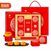 俏香阁 月饼礼盒 月享中秋480g 6饼8味