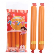 绿之味屋 鳕鱼肠 儿童休闲零食火腿肠 原味鱼肉肠 70g(14g*5根入)