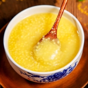 山西特产 桃河谷 绿色食品认证黄小米 400g/袋  熬出的米油称代参汤