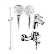Hansgrohe 汉斯格雅 飞雨 26521407 31940007 120花洒套装 圆形两件套
