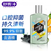Saky 舒客 专业清新漱口水 竹炭薄荷 500ml *10件