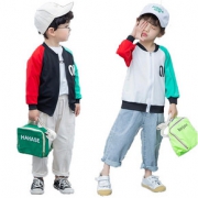 【巧豆熊】A类儿童棒球服外套