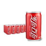 限地区：可口可乐 碳酸饮料 200ml*24罐  迷你摩登罐