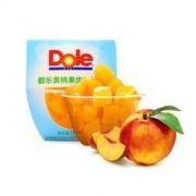 有券的上：Dole 都乐 黄桃果肉果汁杯6组12杯 单杯113g *6件