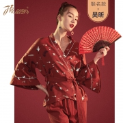 7日10点：顶瓜瓜 DJJWD-AL661200 国潮系列 女士纯棉家居服