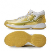 22日0点： adidas 阿迪达斯 D Rose 10 - Metallic 男士篮球鞋