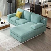 29日20点： AHOME A家家具 DB1574 简约现代布艺沙发组合 3人位+左/右位
