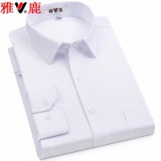 雅鹿 休闲 长袖衬衫