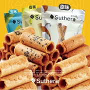 泰国进口，Suthera 椰奶脆皮鸡蛋卷 70gx3件