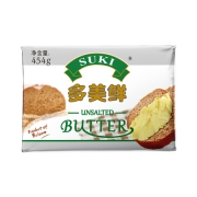 PLUS会员：多美鲜SUKI 动脂黄油 淡味 454g *6件 赠 贝洛伊 Beloeil 松露稀奶油100g *2件