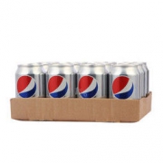百事可乐 Pepsi 轻怡 无糖零卡汽水 碳酸饮料整箱装 330ml*12罐 新老包装随机发货 百事出品 *5件