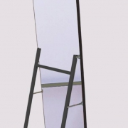 夏枫纯 松木穿衣镜  炭黑 1500mm*400mm