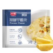 京东PLUS会员：光明 马苏里拉芝士片 8片装 原味133g*3件