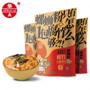 华A螺蛳粉 广西柳州螺丝粉正宗包邮螺狮粉双倍腐竹螺蛳粉3袋装
