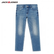 JackJones杰克琼斯 219332564 男士弹力直筒牛仔裤