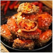 谁与争鲜 即食香辣蟹 300g*5件