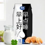 纯正奶源！银桥乳业 纯牛奶 200g*12盒