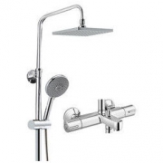 KOHLER 科勒 26470 恒温增压花洒套装 挂墙式 *2件