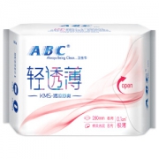 ABC KMS棉柔系列 夜用卫生巾 280mm 8片 *15件