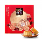 聚划算百亿补贴：华美 中秋月饼礼盒装 540g
