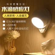 QIFAN 启梵 充电式水滴人体感应灯 4件