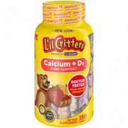 L'il Critters 丽贵 小熊糖 维生素D加钙 150粒 直邮含税到手￥92.68