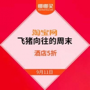 飞猪 向往的周末 第一期 全国5000+酒店5折