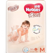 HUGGIES 好奇 铂金装 婴儿成长裤 M号 60片