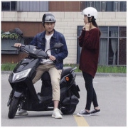 Yadea 雅迪 非3C款 电动车半盔