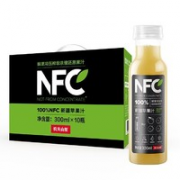 鲜榨果汁！NONGFU SPRING 农夫山泉 NFC新疆苹果汁 300mlx10瓶