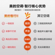 Midea/美的智行72YH200新一级能效变频3匹智控温立式客厅柜机空调