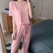 俞兆林 女士软软套装 上衣+裤子