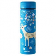 HAERS 哈尔斯 保温杯壶 不锈钢 森林小鹿 400ml