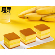 惠寻 香蕉味夹心蛋糕 400g