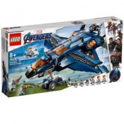 百亿补贴：LEGO乐高漫威超级英雄系列76126昆式战斗机美版