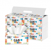 聚划算百亿补贴：C&S 洁柔 柔韧系列 抽纸 3层*100抽*6包（195mm*123mm） 8.9元包邮