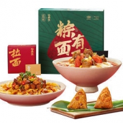 拉面说X五芳斋 联名粽子 椒麻肉酥/茄汁牛腩 4个