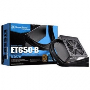 SILVER STONE 银欣 ET650-B 电脑电源 铜牌（85%）650W 非模组化