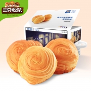 0点开始：Three Squirrels 三只松鼠 手撕面包 1kg