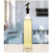 白菜价：馋猫 按压式玻璃油壶 500ml
